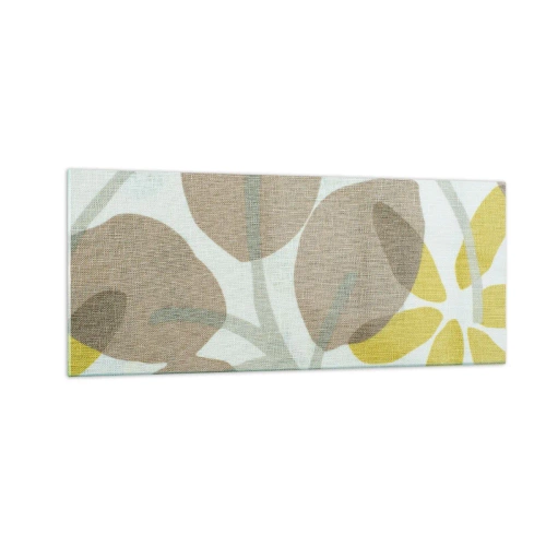 Cuadro sobre vidrio - Impresiones sobre Vidrio - Composición a pleno sol - 100x40 cm