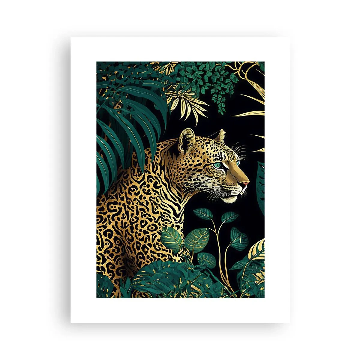 Póster - El anfitrión en la jungla - 30x40 cm