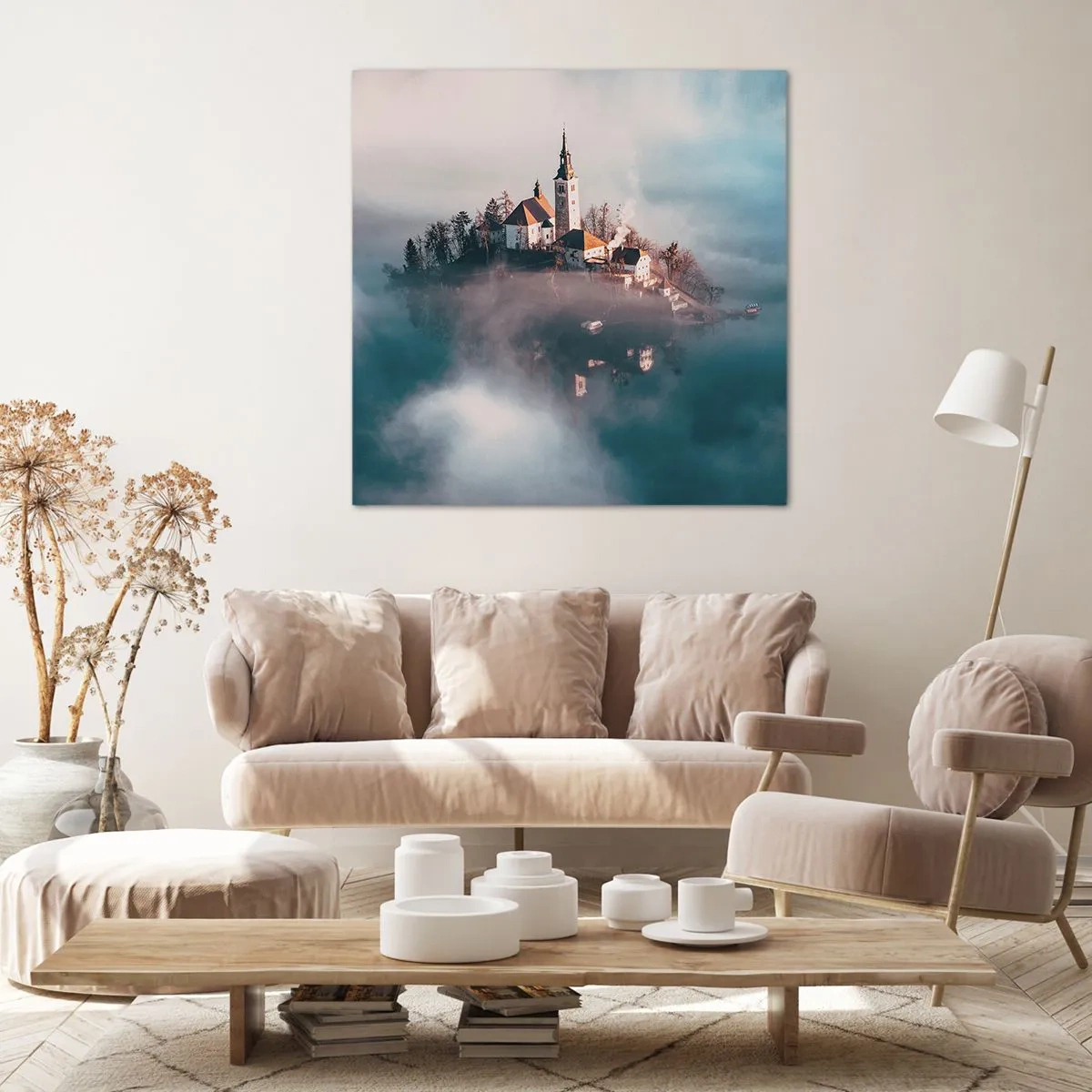 Cuadro sobre lienzo - Impresión de Imagen - Isla de los sueños - 30x30 cm