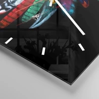 Esfera sin numeración, con rayas