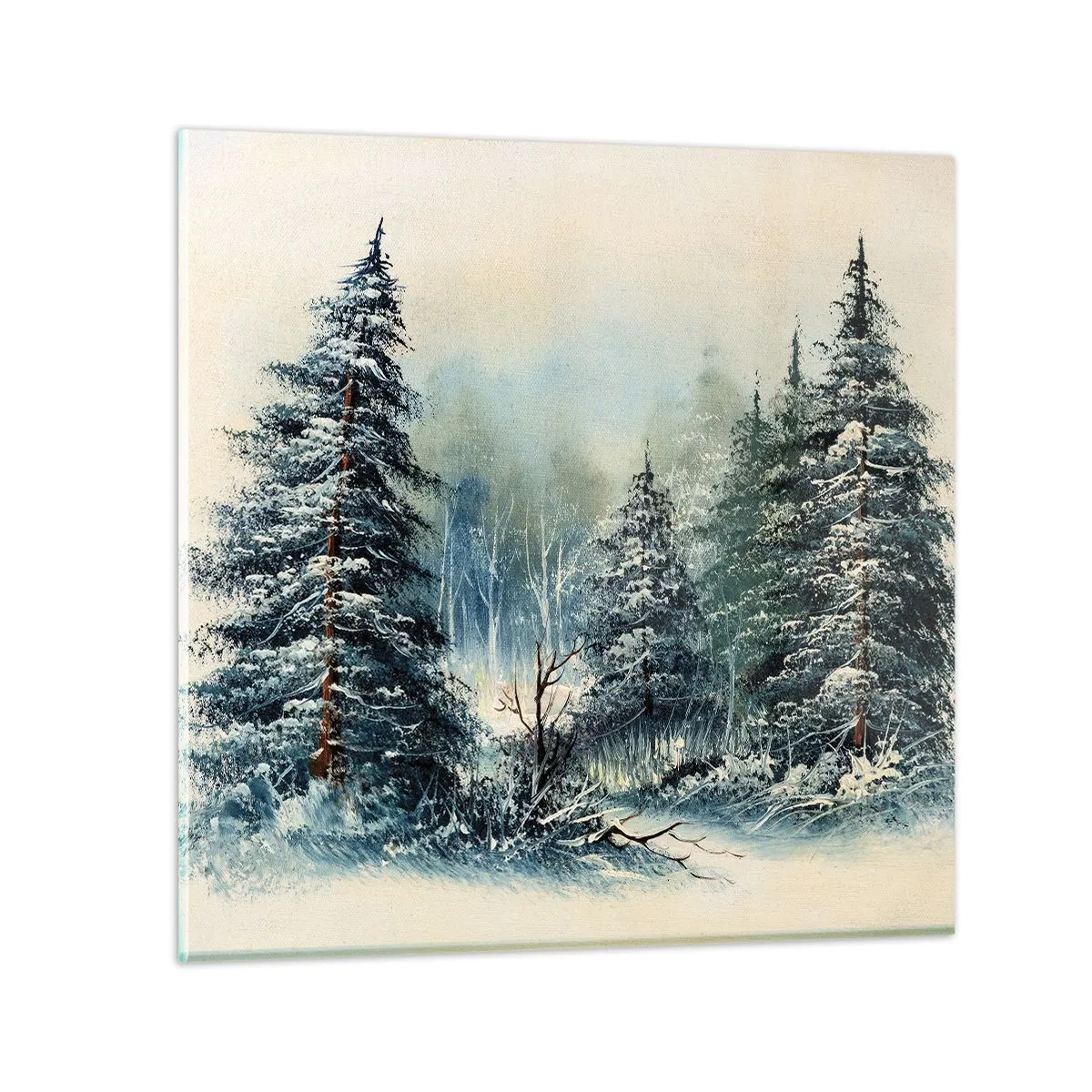 Cuadro sobre vidrio - Impresiones sobre Vidrio - Preparados para la Navidad - 30x30 cm