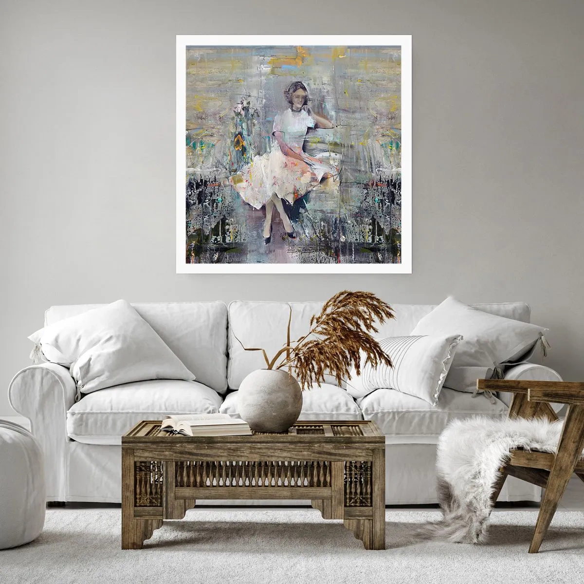 Póster - Clásica y moderna - 50x50 cm