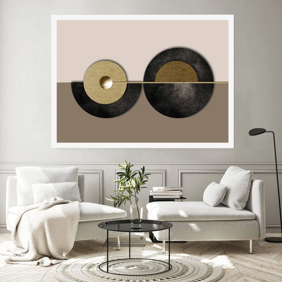 Póster - Variaciones en torno a un círculo - 70x50 cm