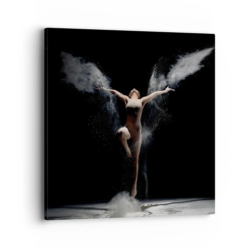 Cuadro sobre lienzo - Impresión de Imagen - Los duendes existen - 40x40 cm