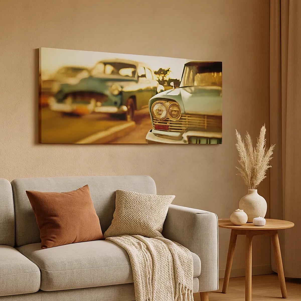 Cuadro sobre lienzo - Impresión de Imagen - A la espera del futuro - 30x30 cm