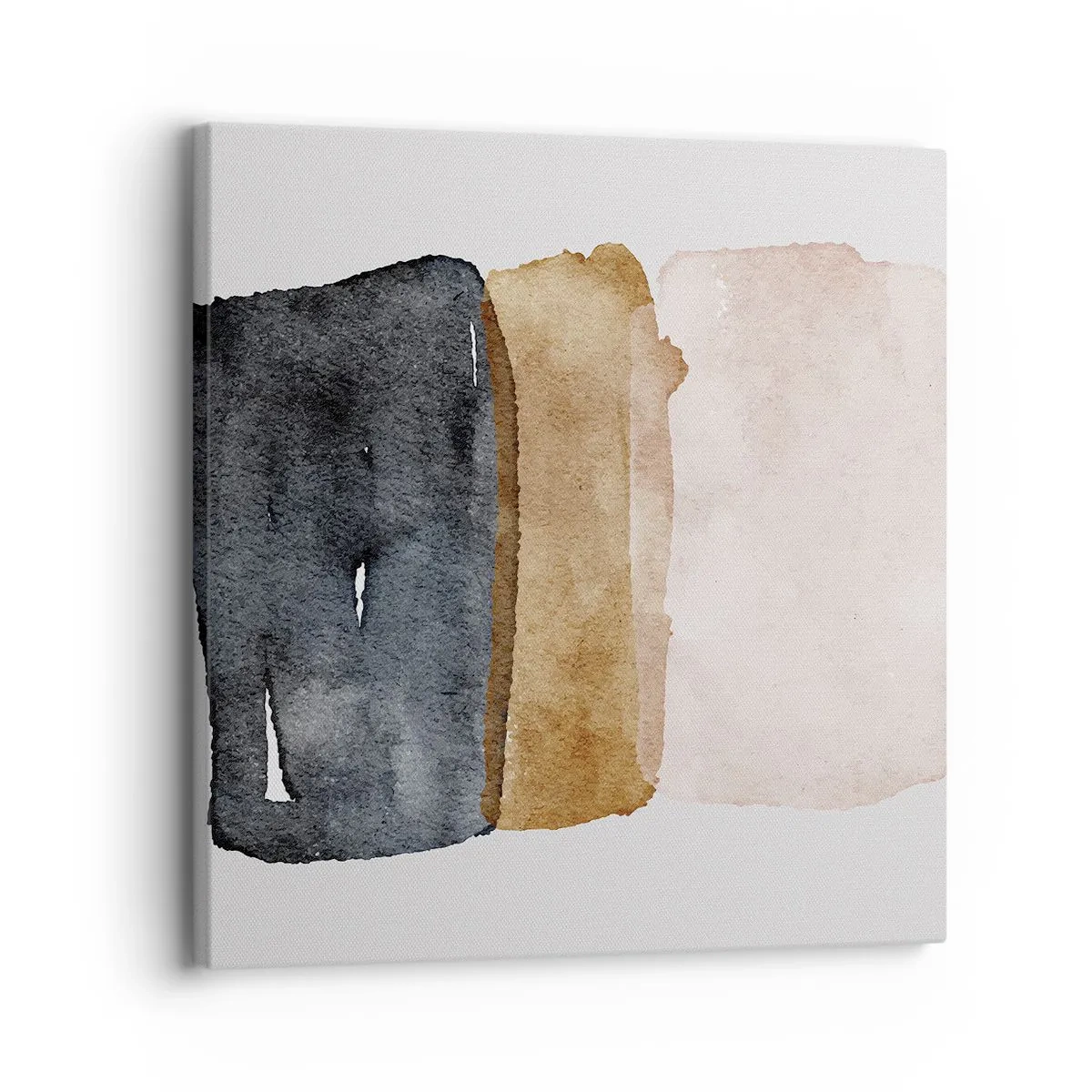 Cuadro sobre lienzo - Impresión de Imagen - Una composición de colores tierra - 30x30 cm