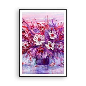 Póster en marco negro - Inocencia y pasión - 70x100 cm