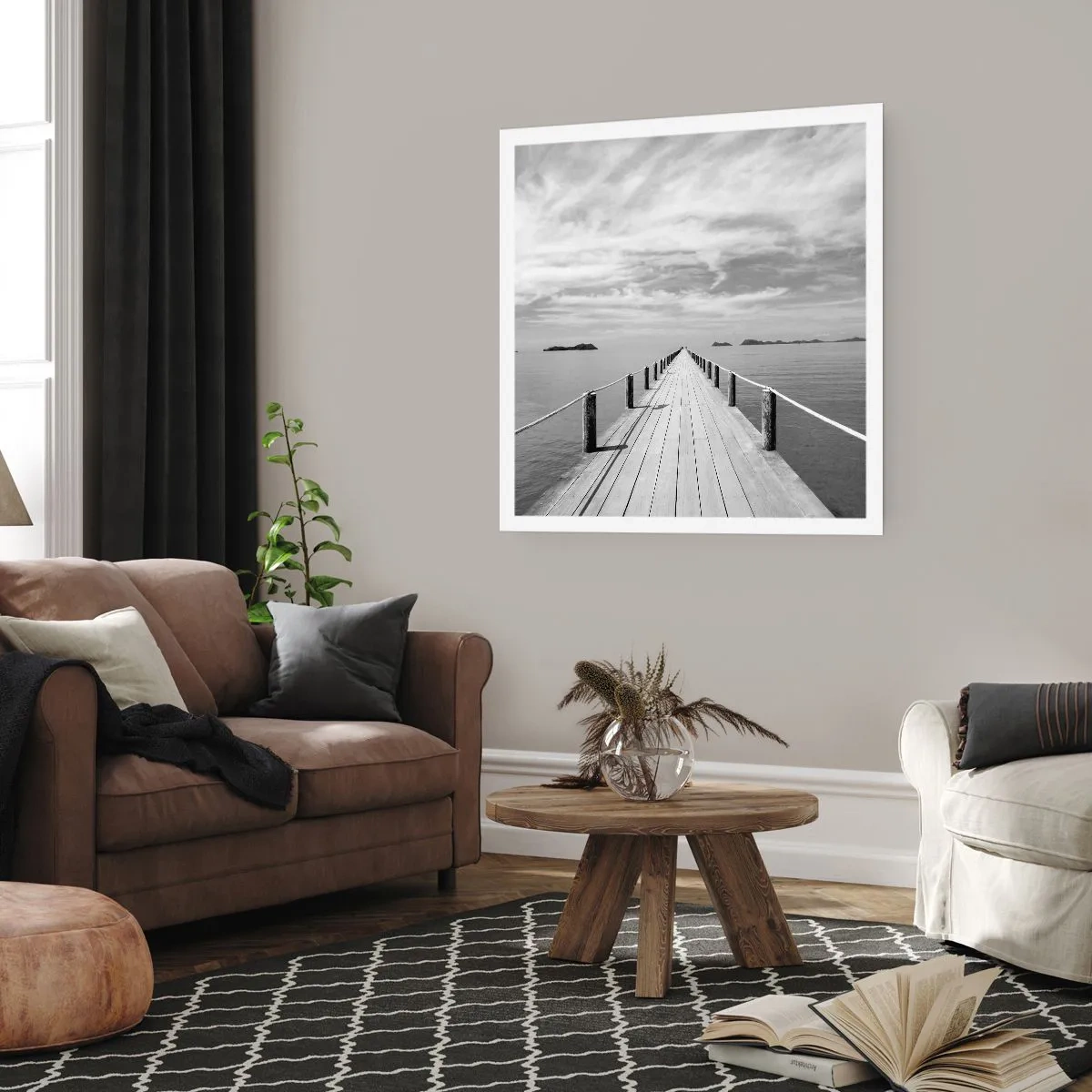 Póster - Hora de viajar - 30x30 cm