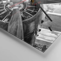 Esfera sin numeración, con rayas