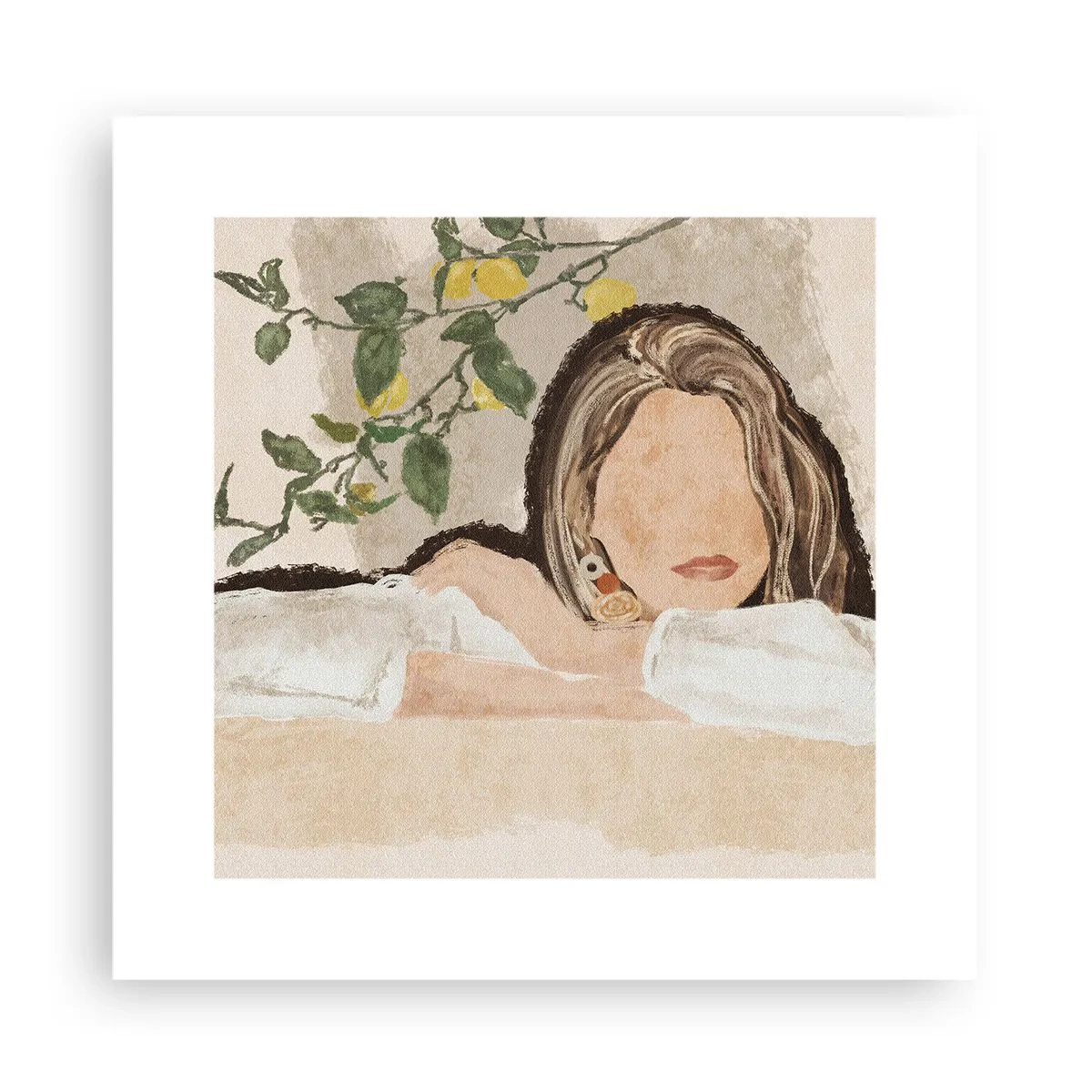Póster - La belleza del sur - 30x30 cm