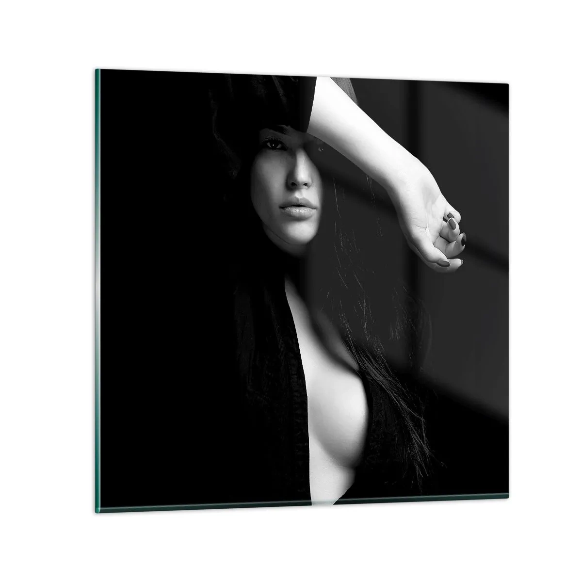 Cuadro sobre vidrio - Impresiones sobre Vidrio - Escuela de seducción - 70x70 cm