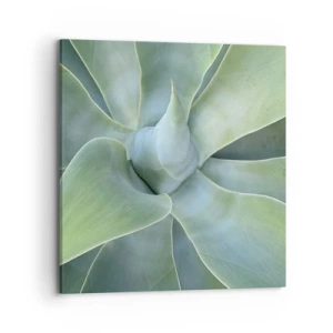 Cuadro sobre lienzo - Impresión de Imagen - El nacimiento del verde - 70x70 cm