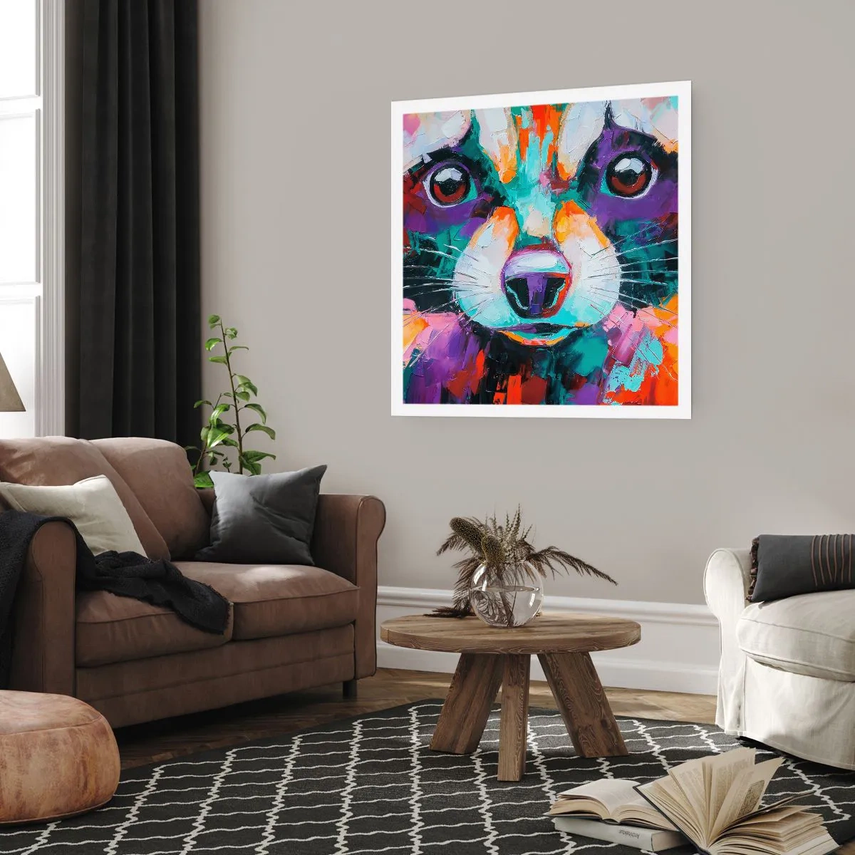 Póster - Solo buenas emociones - 60x60 cm