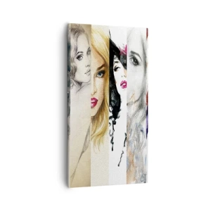 Cuadro sobre lienzo - Impresión de Imagen - Y siempre eres tú - 55x100 cm