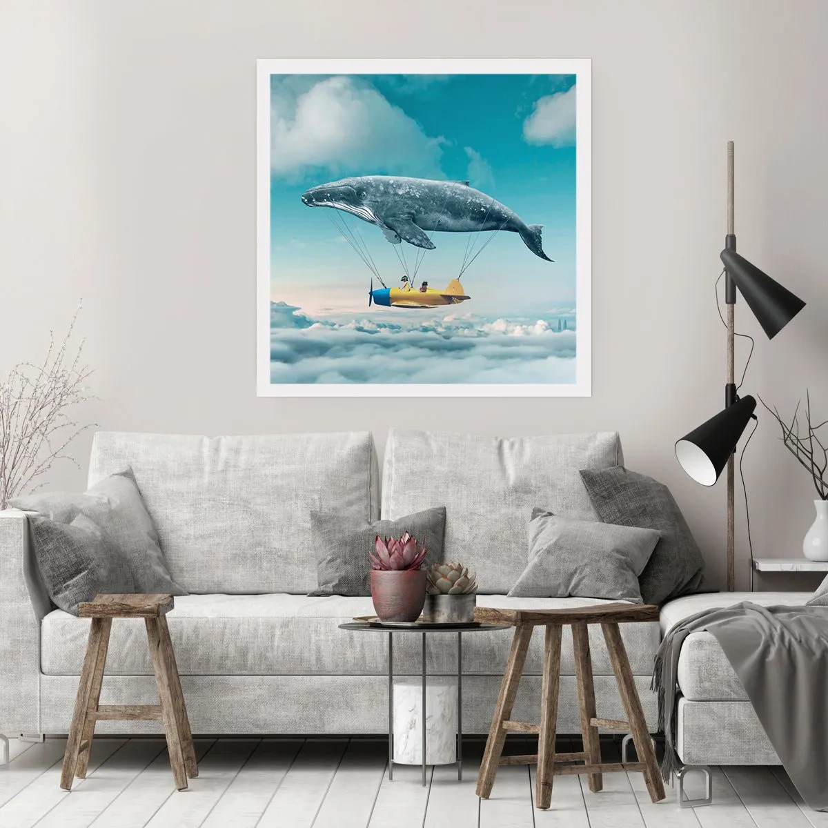 Póster - ¿Por qué no? - 50x50 cm