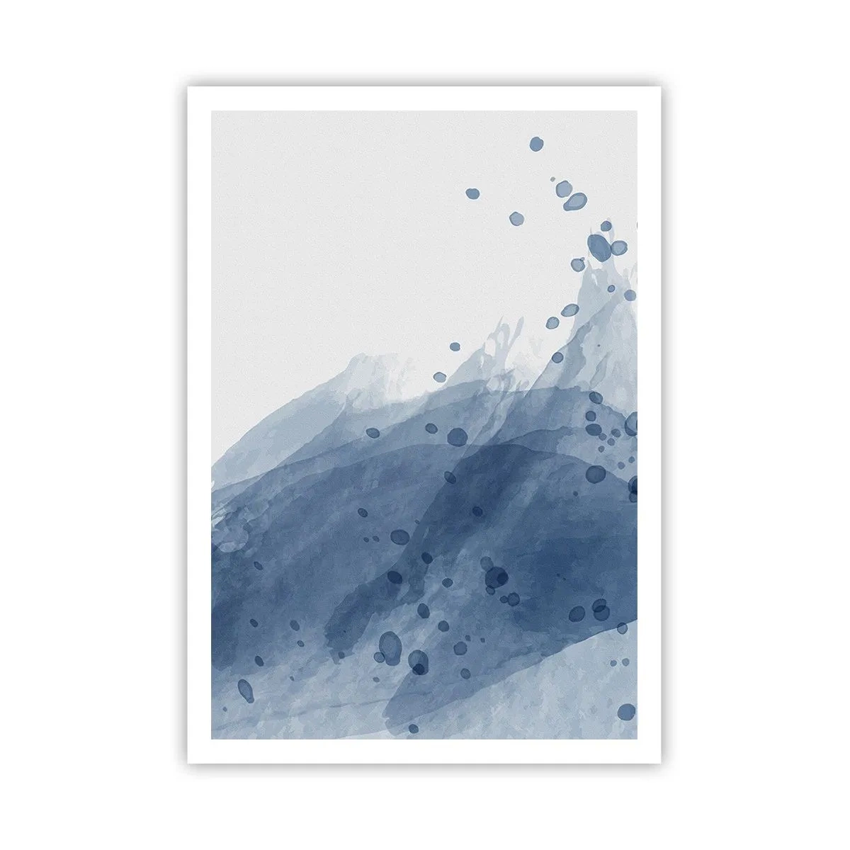 Póster - Tul azul - 70x100 cm