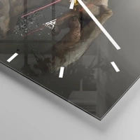 Esfera sin numeración, con rayas