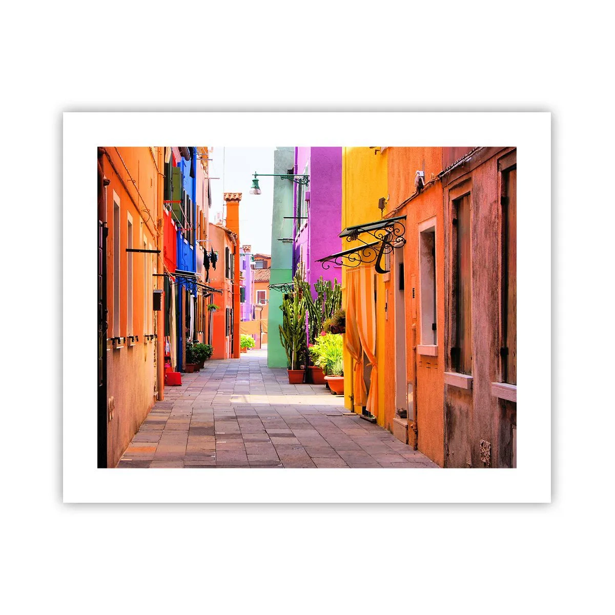 Póster - El callejón arco iris - 50x40 cm