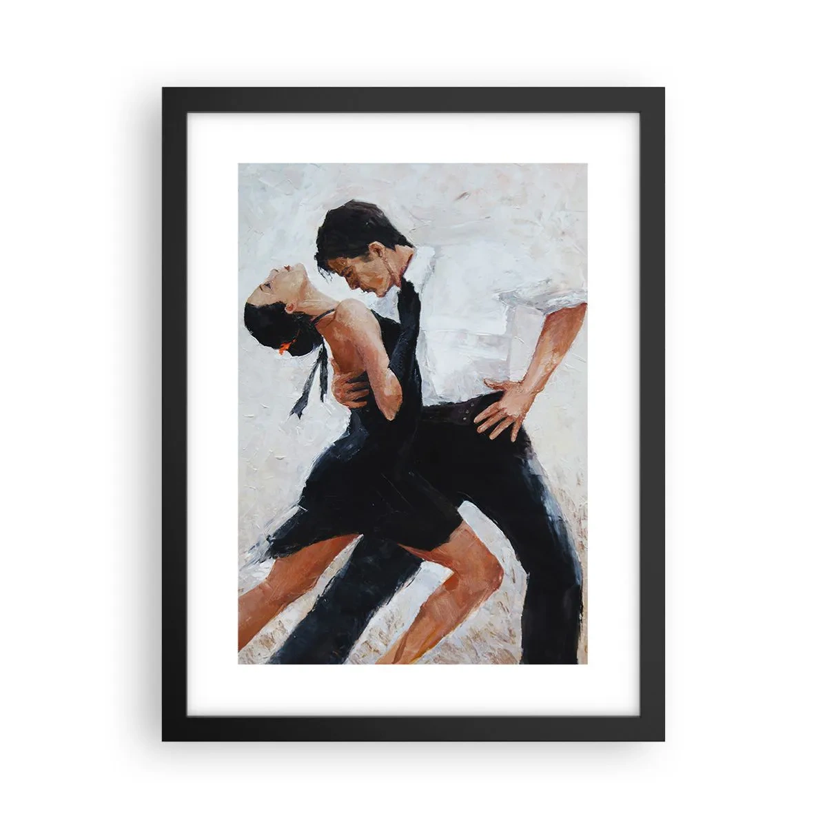 Póster en marco negro - El tango de mis sueños - 30x40 cm