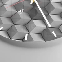 Esfera sin numeración, con rayas