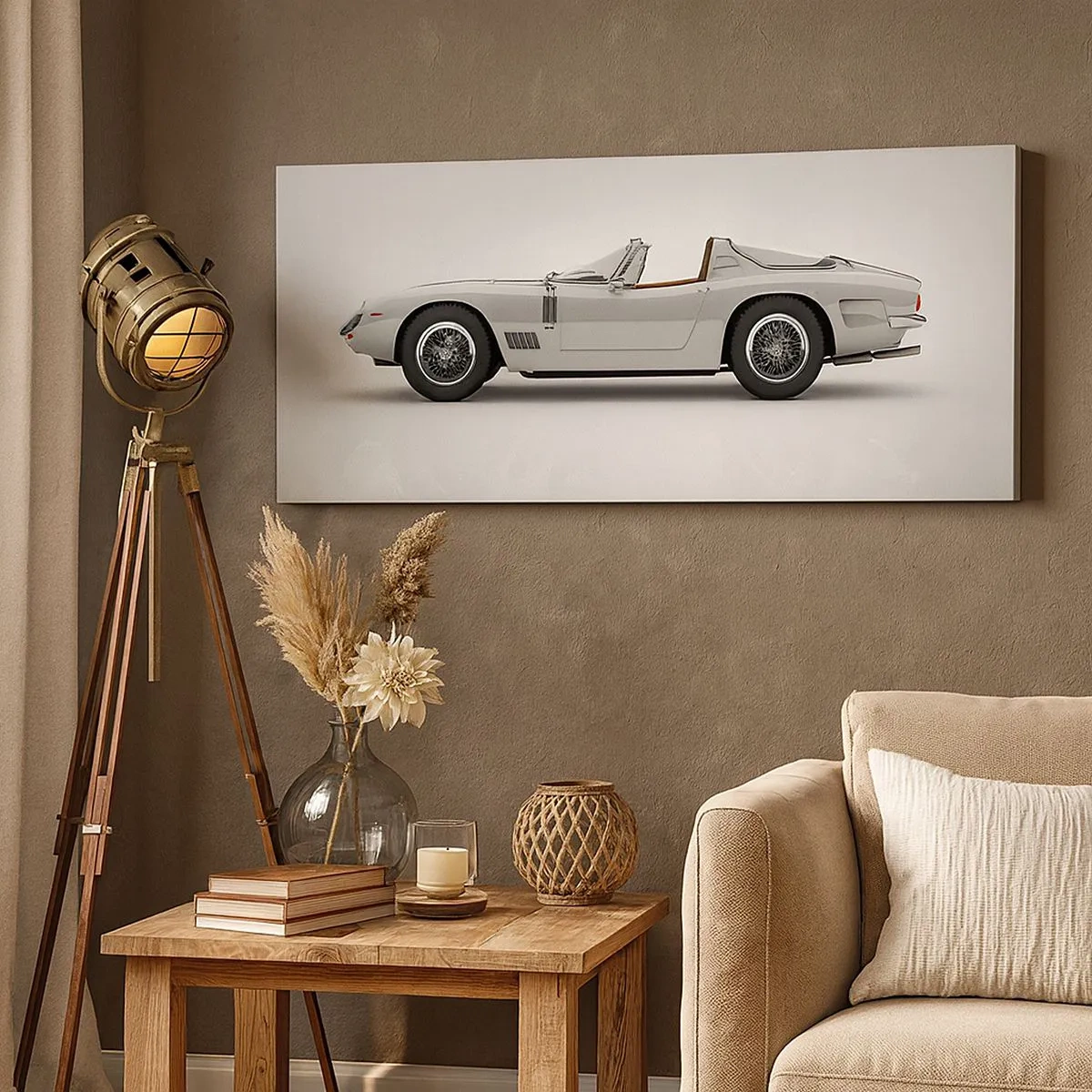 Cuadro sobre lienzo - Impresión de Imagen - Una promesa de diversión - 100x40 cm