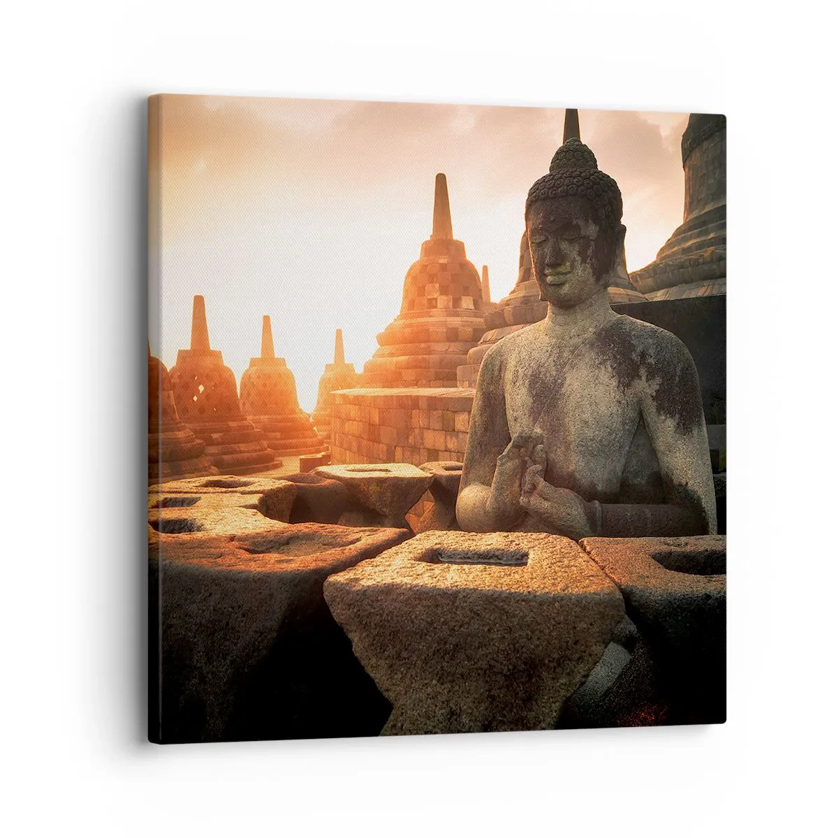 Cuadro sobre lienzo - Impresión de Imagen - Tiempo de gran sabiduría - 30x30 cm