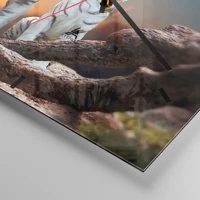 Esfera sin numeración, con rayas