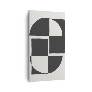 Cuadro sobre lienzo - Impresión de Imagen - Antítesis - síntesis - 45x80 cm