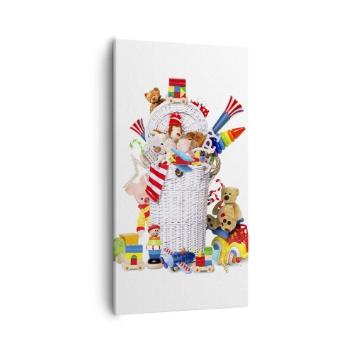 Cuadro sobre lienzo - Impresión de Imagen - Tesoros para los más pequeños - 55x100 cm