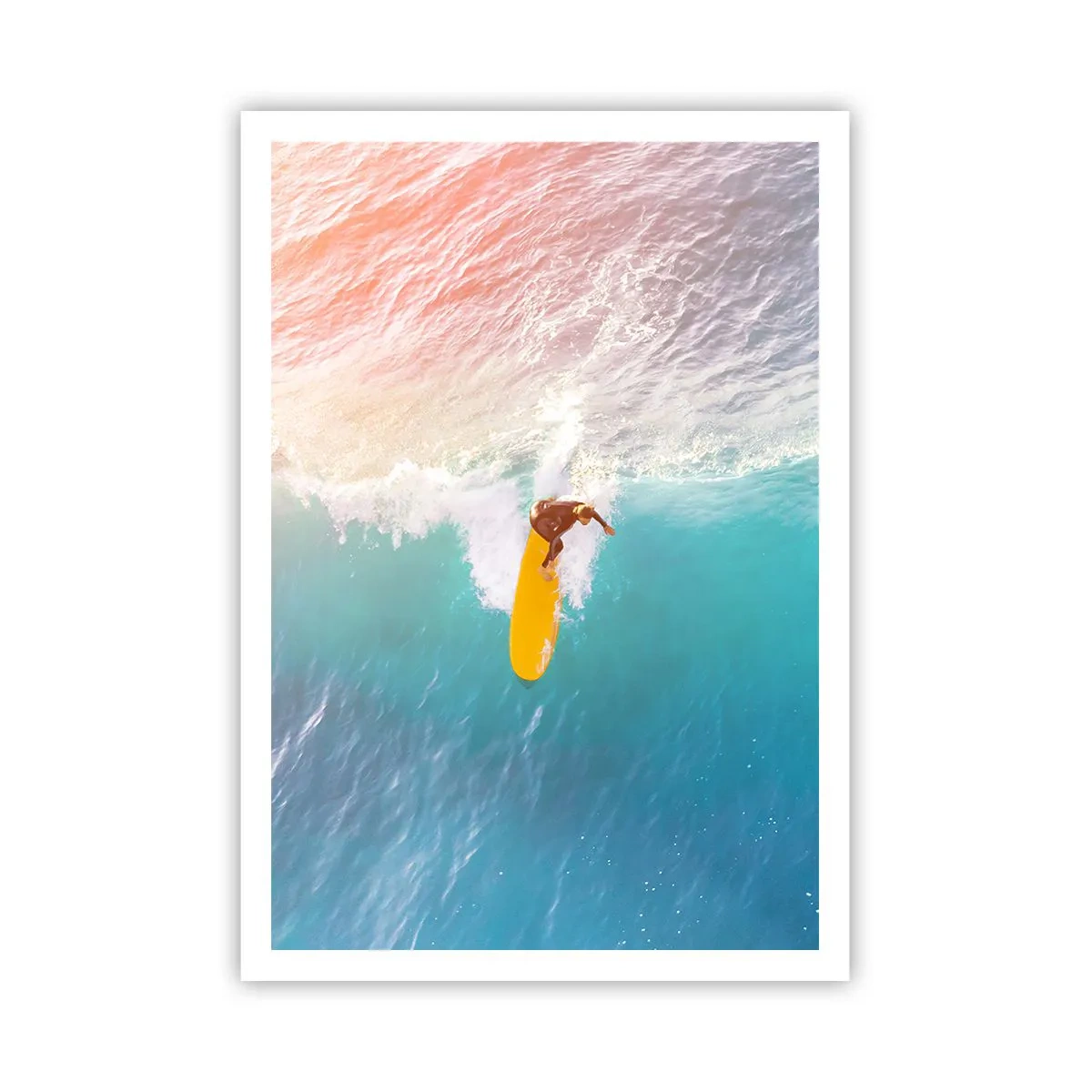 Póster - Jinete del océano - 70x100 cm