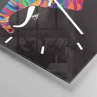 Esfera sin numeración, con rayas