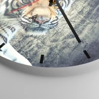 Esfera sin numeración, con rayas