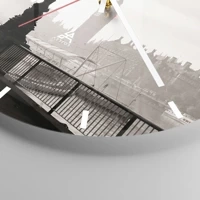 Esfera sin numeración, con rayas