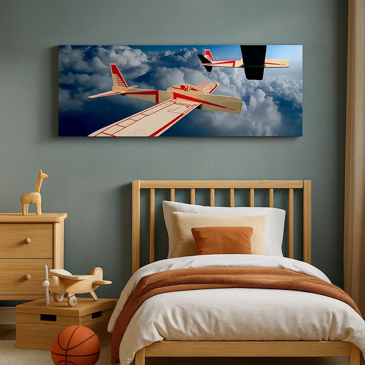 Cuadro sobre lienzo - Impresión de Imagen - Más alto, más lejos - 100x40 cm