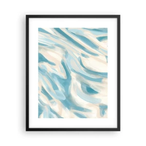 Póster en marco negro - Brisas primaverales - 40x50 cm