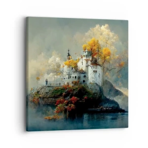 Cuadro sobre lienzo - Impresión de Imagen - El comienzo de una historia romántica - 30x30 cm