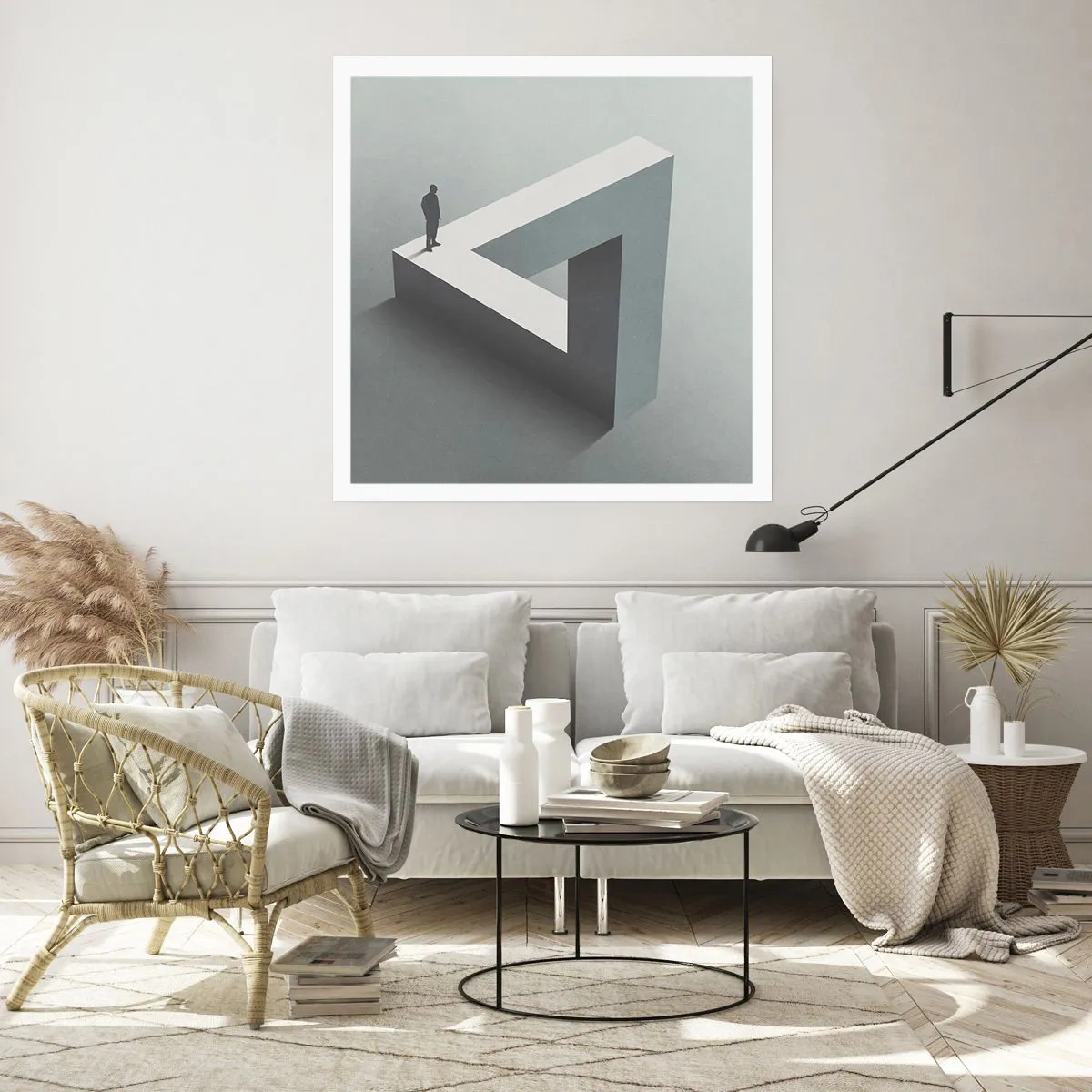 Póster - Y, sin embargo, es posible - 50x50 cm