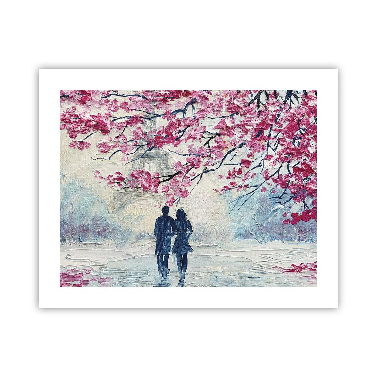 Póster - Un paseo romántico - 50x40 cm