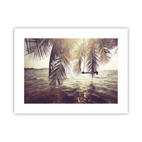 Póster - Columpiar la imaginación - 40x30 cm