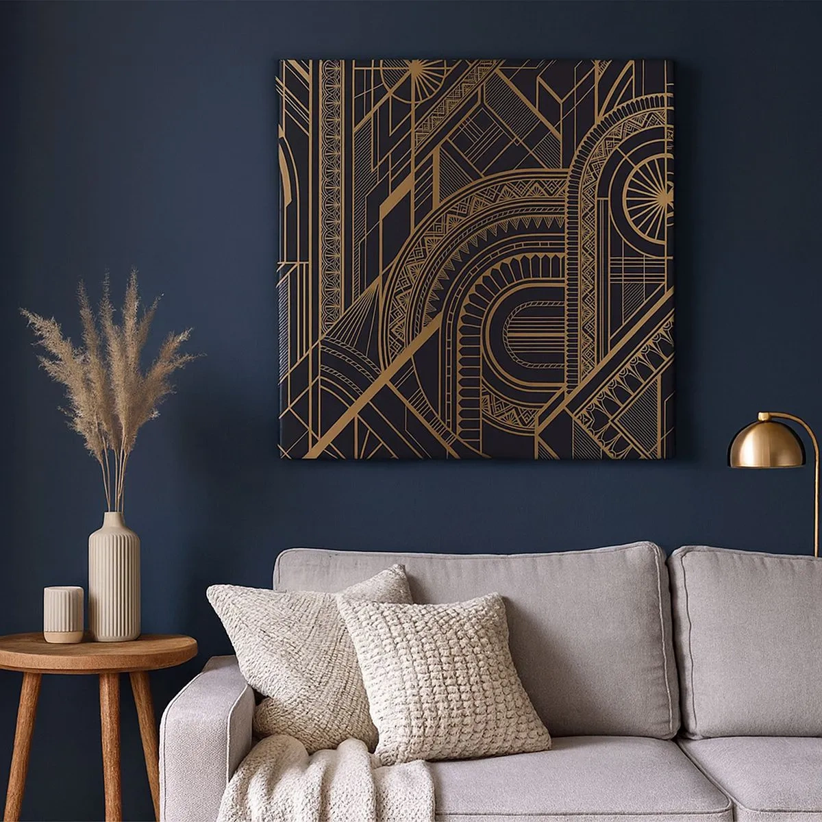 Cuadro sobre lienzo - Impresión de Imagen - Conceptos, ideas, planes - 30x30 cm