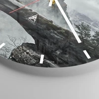 Esfera sin numeración, con rayas