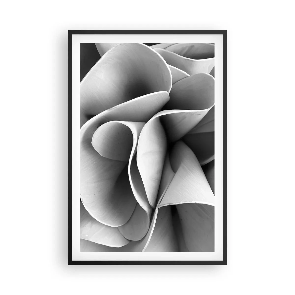Póster en marco negro - Sucede en el espacio - 61x91 cm