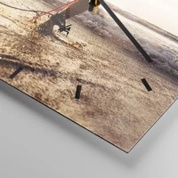 Esfera sin numeración, con rayas