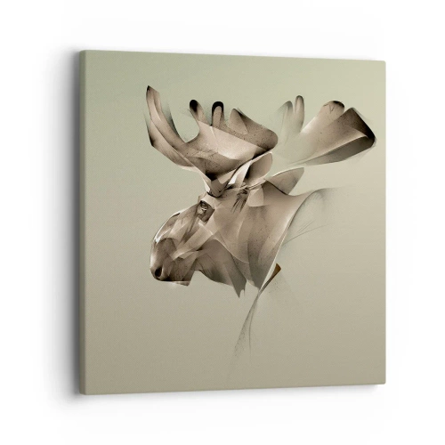 Cuadro sobre lienzo - Impresión de Imagen - El suave poder de la paz - 40x40 cm