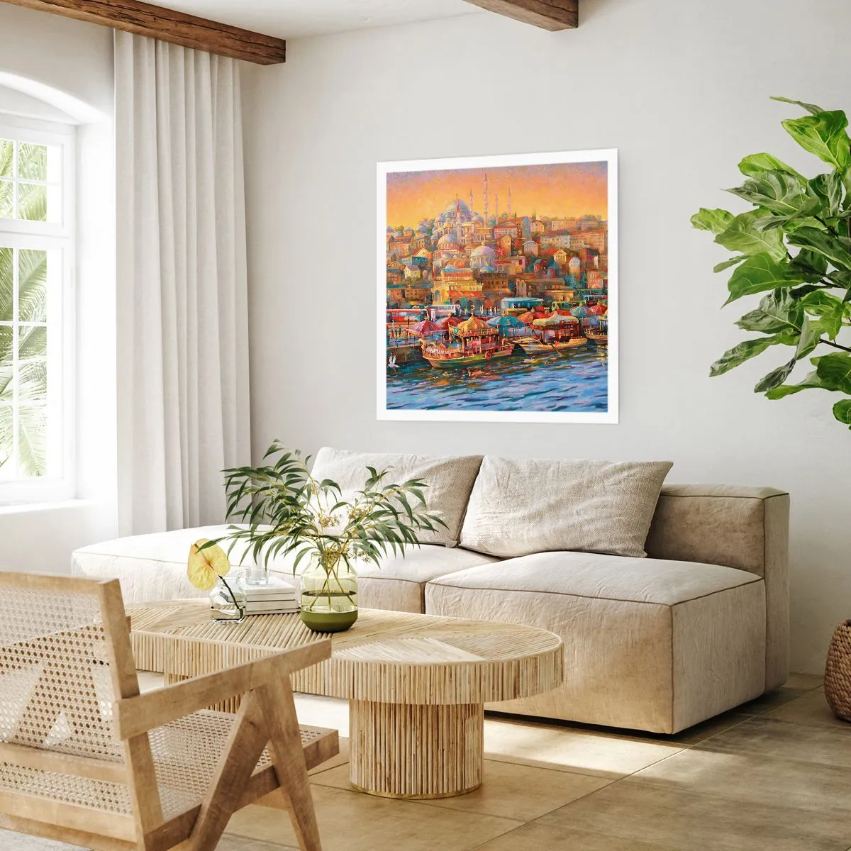 Póster - Una historia en Estambul - 40x40 cm