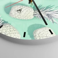 Esfera sin numeración, con rayas