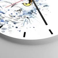 Esfera sin numeración, con rayas