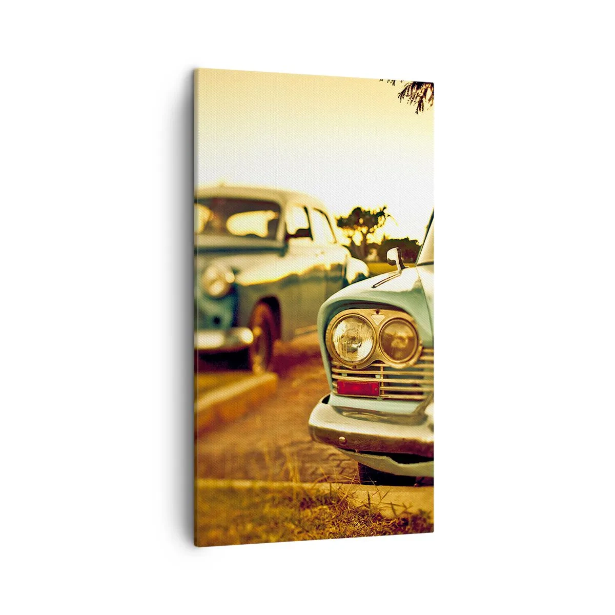 Cuadro sobre lienzo - Impresión de Imagen - A la espera del futuro - 45x80 cm