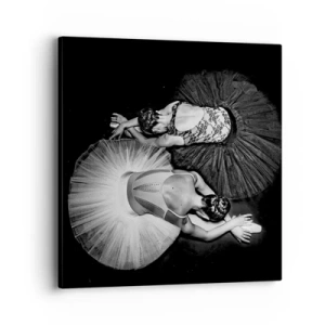 Cuadro sobre lienzo - Impresión de Imagen - Yin y yang: el equilibrio perfecto - 40x40 cm