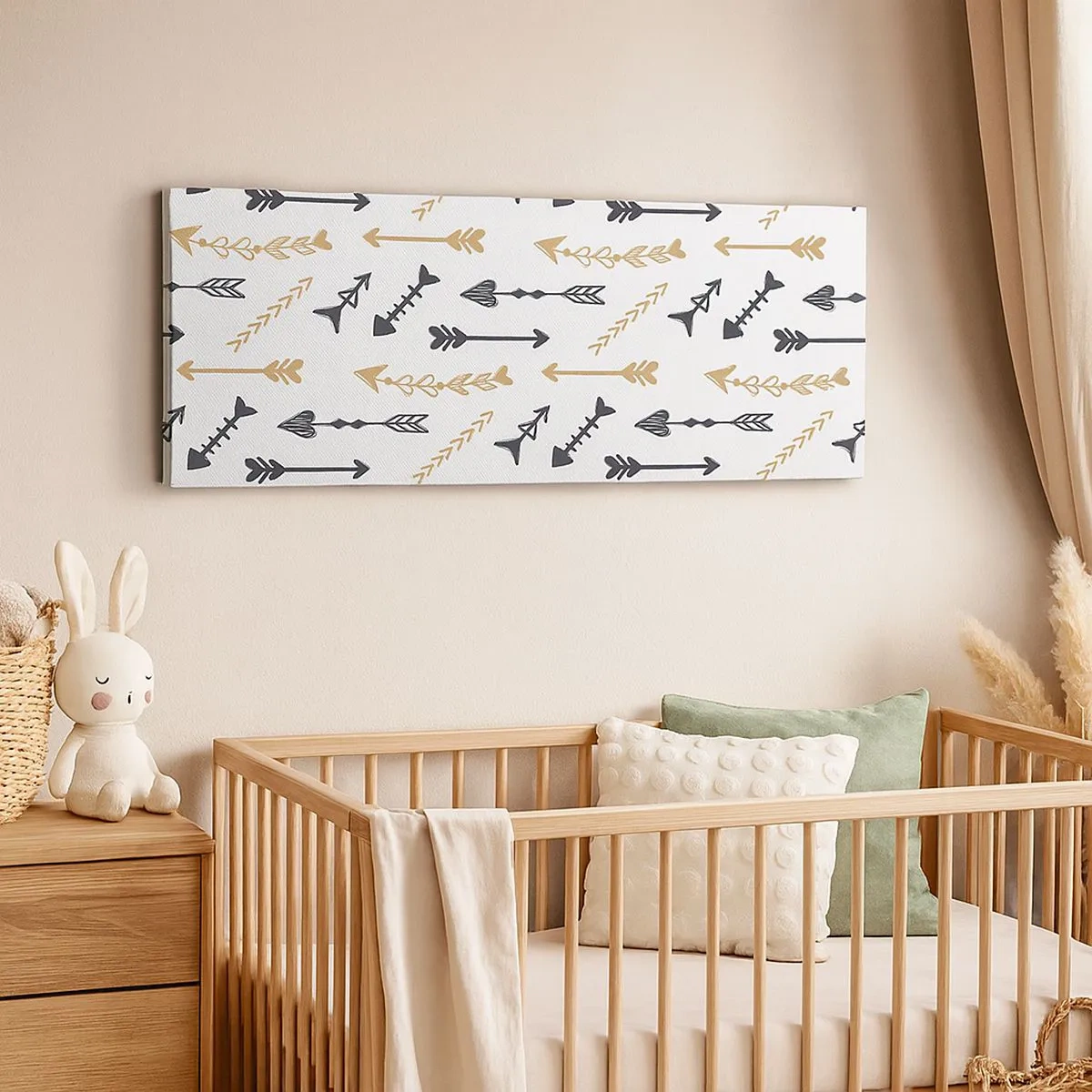 Cuadro sobre lienzo - Impresión de Imagen - El sueño de un arquero - 100x40 cm